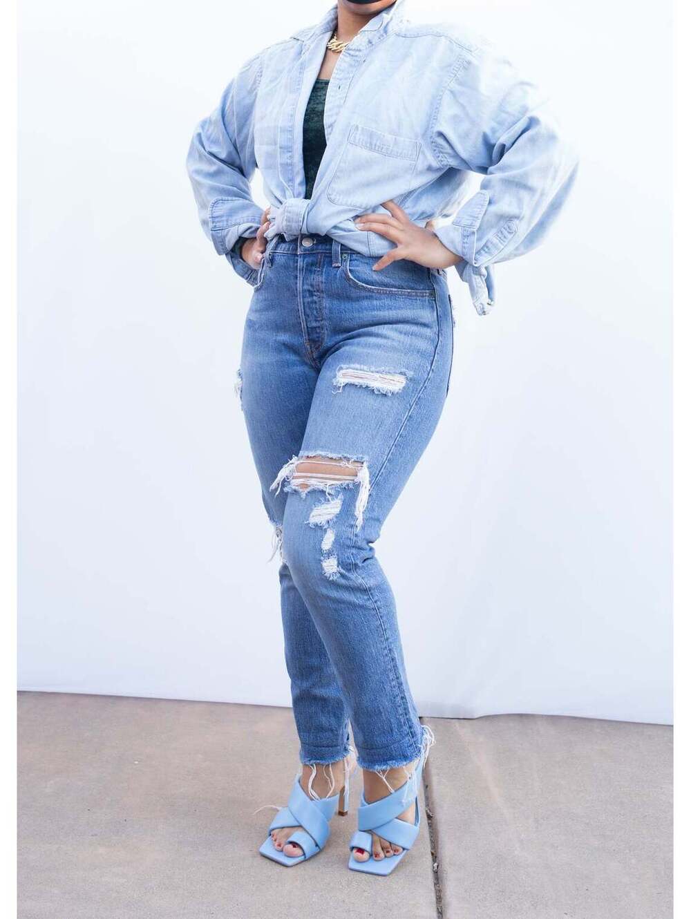 Van Heusen Denim Shirt
